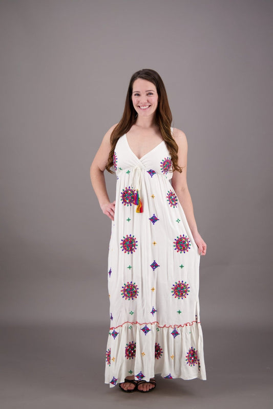 Mandala Bohemian Sundress 24924 - Advance Apparels Inc