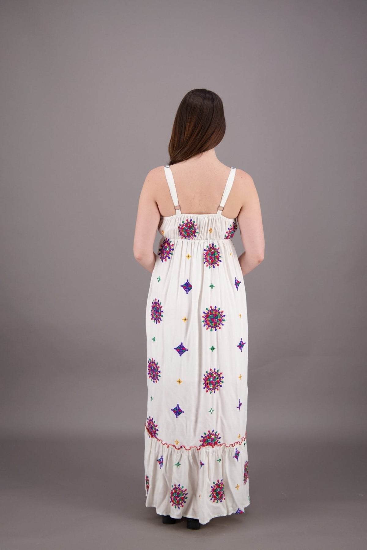Mandala Bohemian Sundress 24924 - Advance Apparels Inc