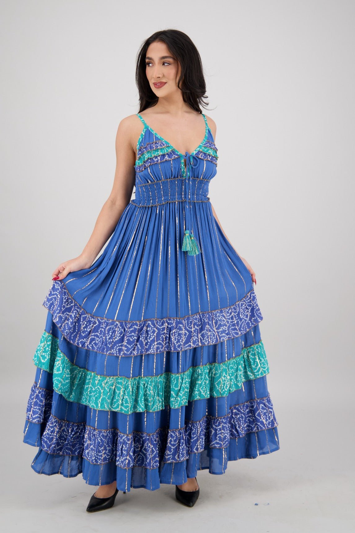 Marari Maxi Dress 25110 - Advance Apparels Inc