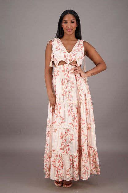 Mirage Cut - Out Maxi Dress 24702 - Advance Apparels Inc