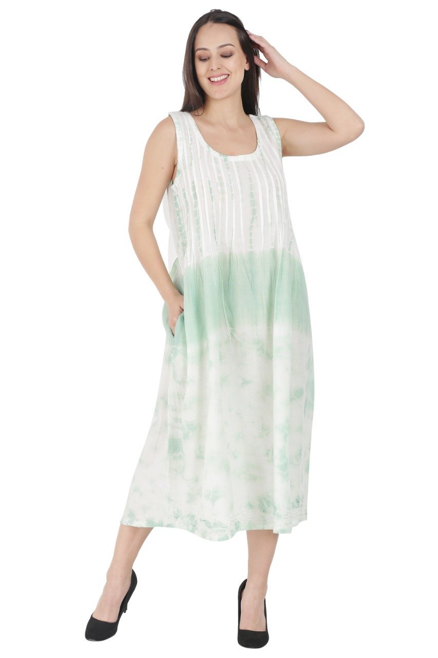 Organic Tencel Maxi Dress LTD - 679 - Advance Apparels Inc