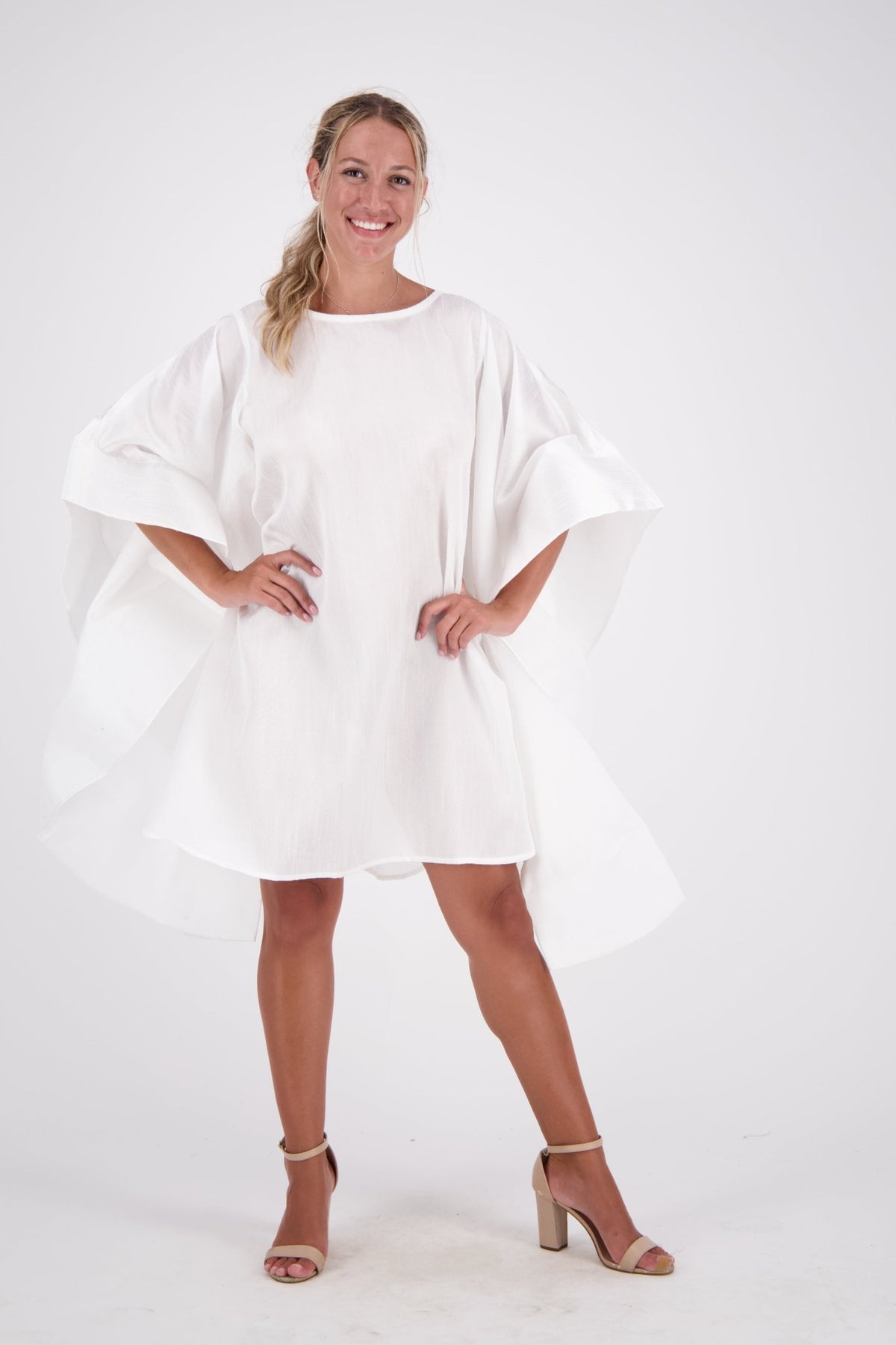 Oversized Cape Dress AD - 25032 - Advance Apparels Inc