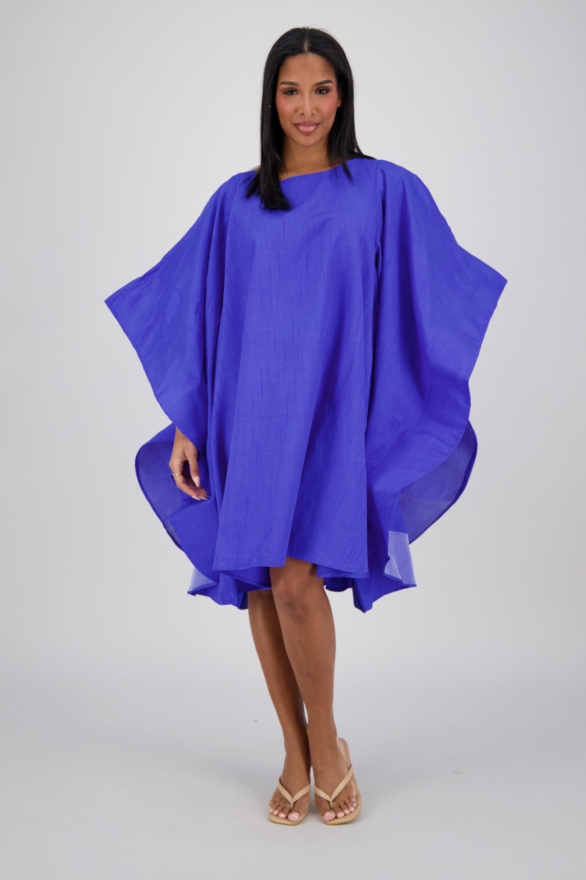 Oversized Cape Dress AD - 25032 - Advance Apparels Inc