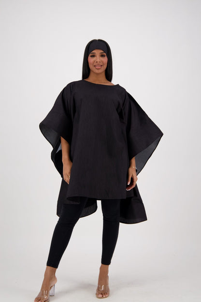 Oversized Cape Dress AD - 25032 - Advance Apparels Inc