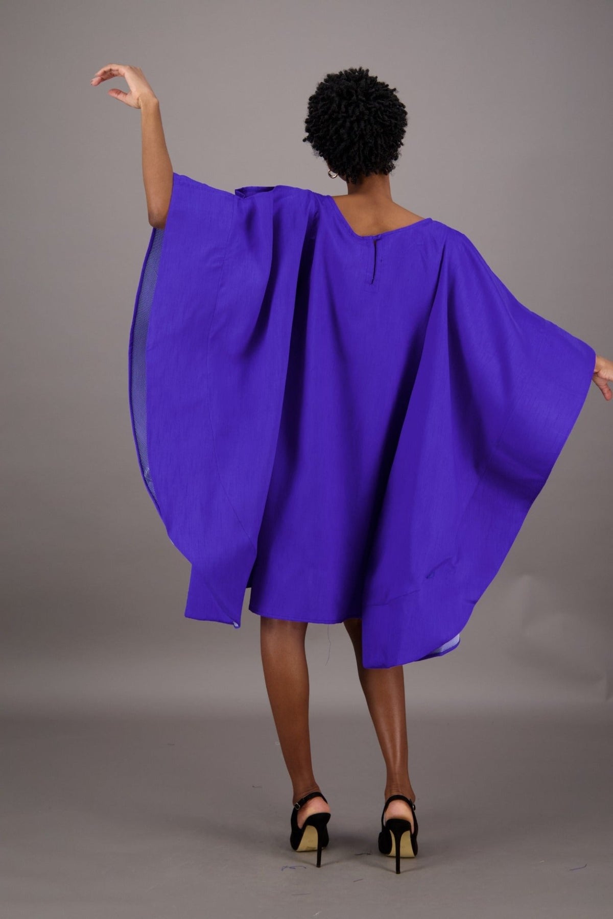 Oversized Cape Dress AD - 25032 - Advance Apparels Inc