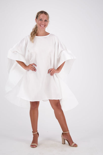 Oversized Cape Dress AD - 25032 - Advance Apparels Inc