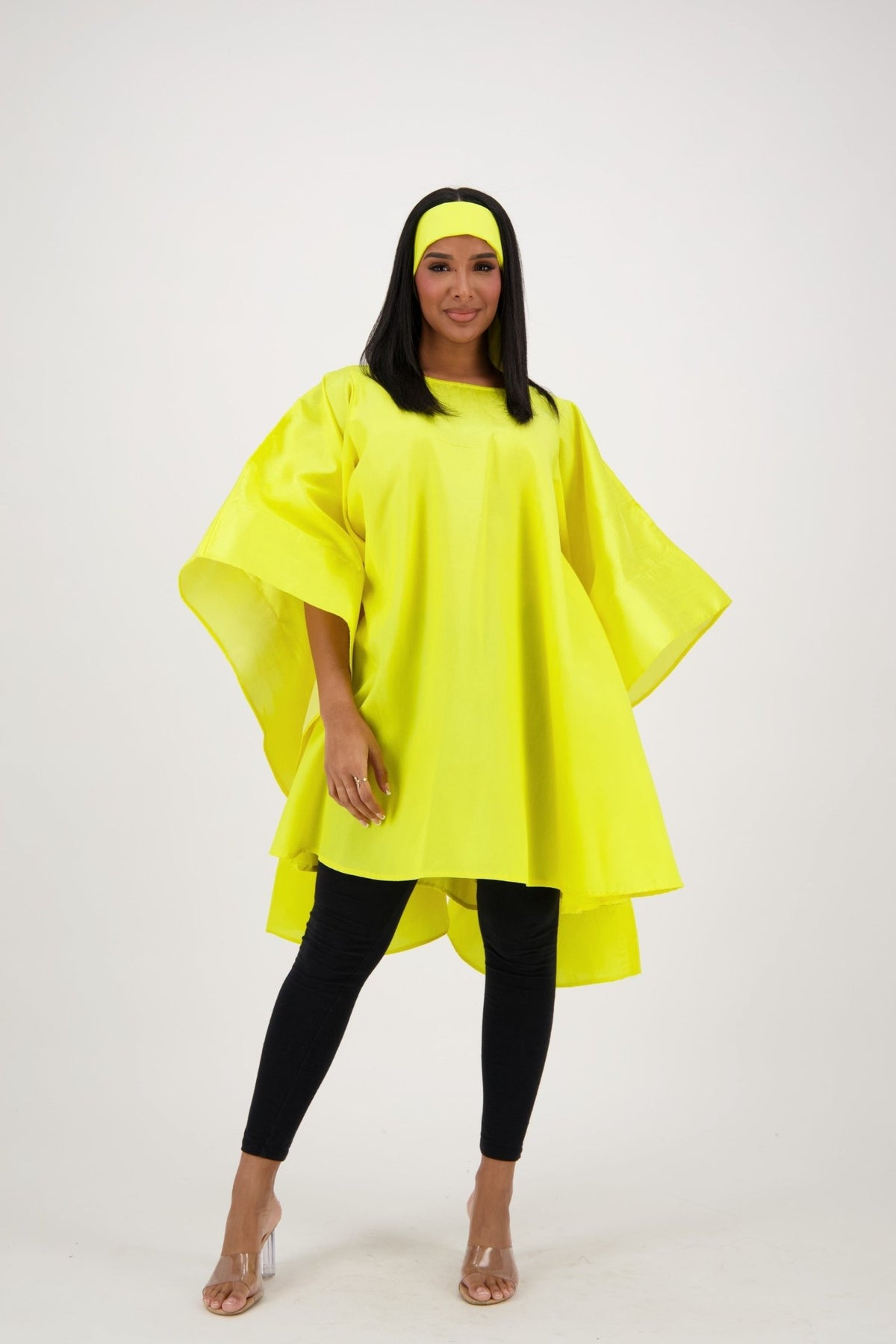 Oversized Cape Dress AD - 25032 - Advance Apparels Inc