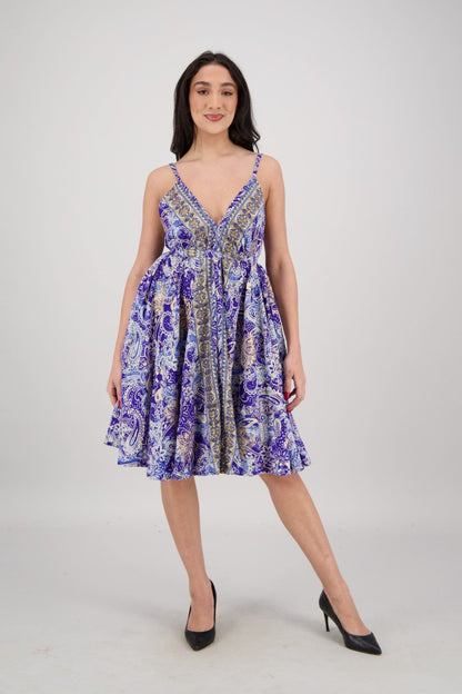 Paisley Horizon Day Dress AB - 42105 - Advance Apparels Inc