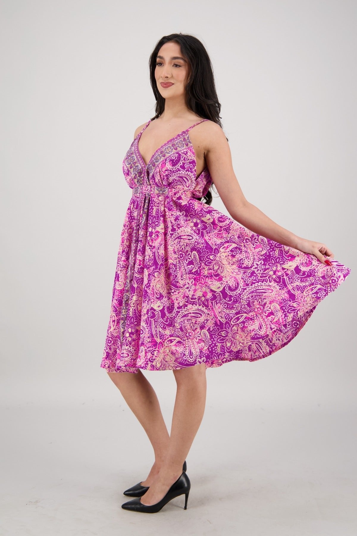 Paisley Horizon Day Dress AB - 42105 - Advance Apparels Inc