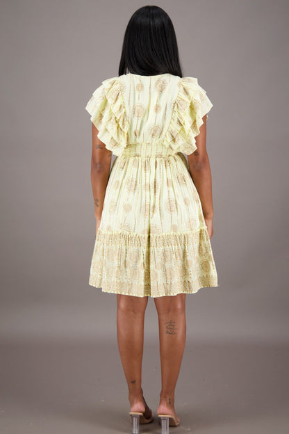 Radiant Ruffle Festival Middi 24721 - Advance Apparels Inc