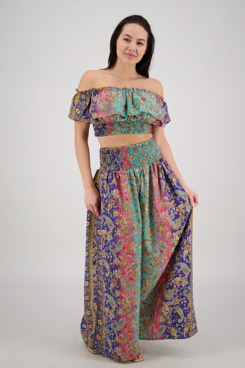 Rhea Festival Co - Ord Set AB - 724101 - Advance Apparels Inc