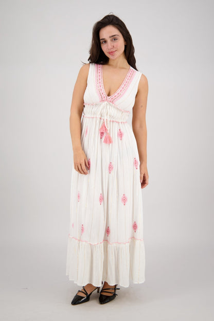 Seraphina Pastel Day Dress 25103 - Advance Apparels Inc
