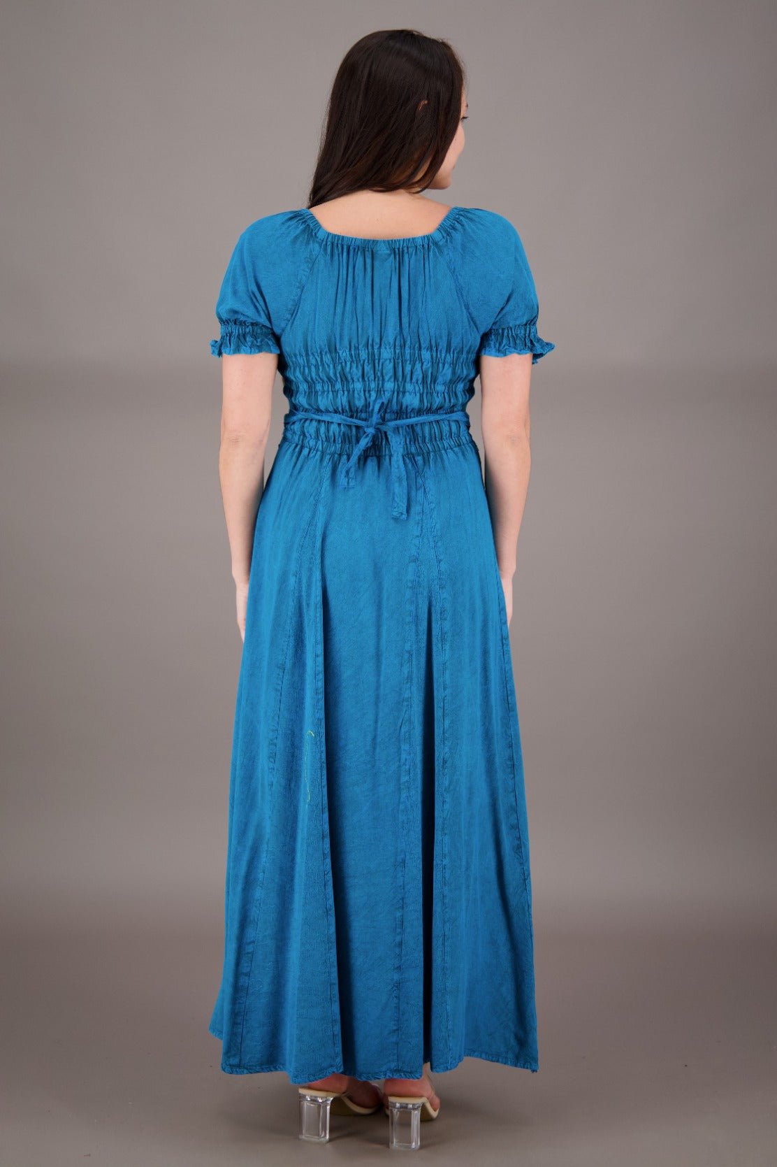 Short Sleeve Renaissance Dress 162100 - Advance Apparels Inc