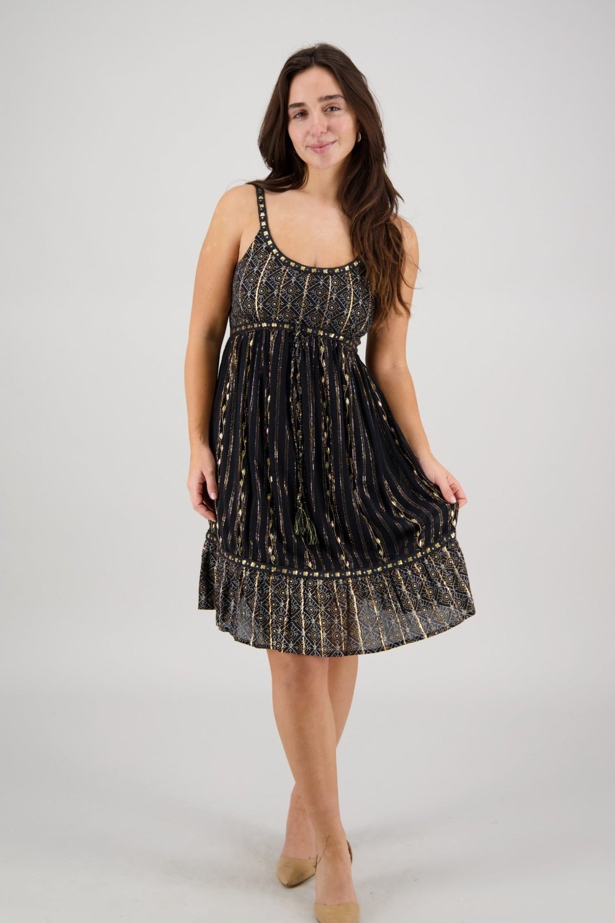 Sita Midi Sundress 25144 - Advance Apparels Inc