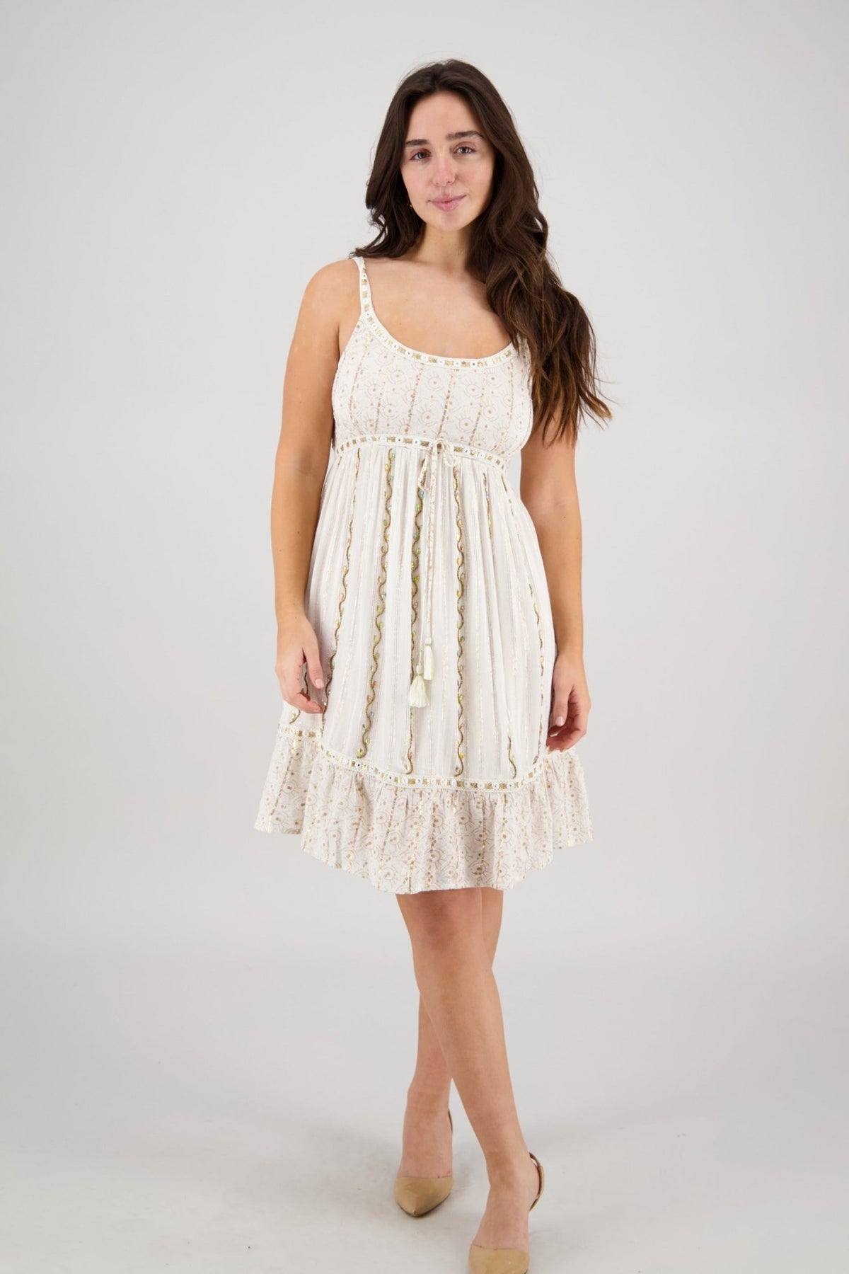 Sita Midi Sundress 25144 - Advance Apparels Inc