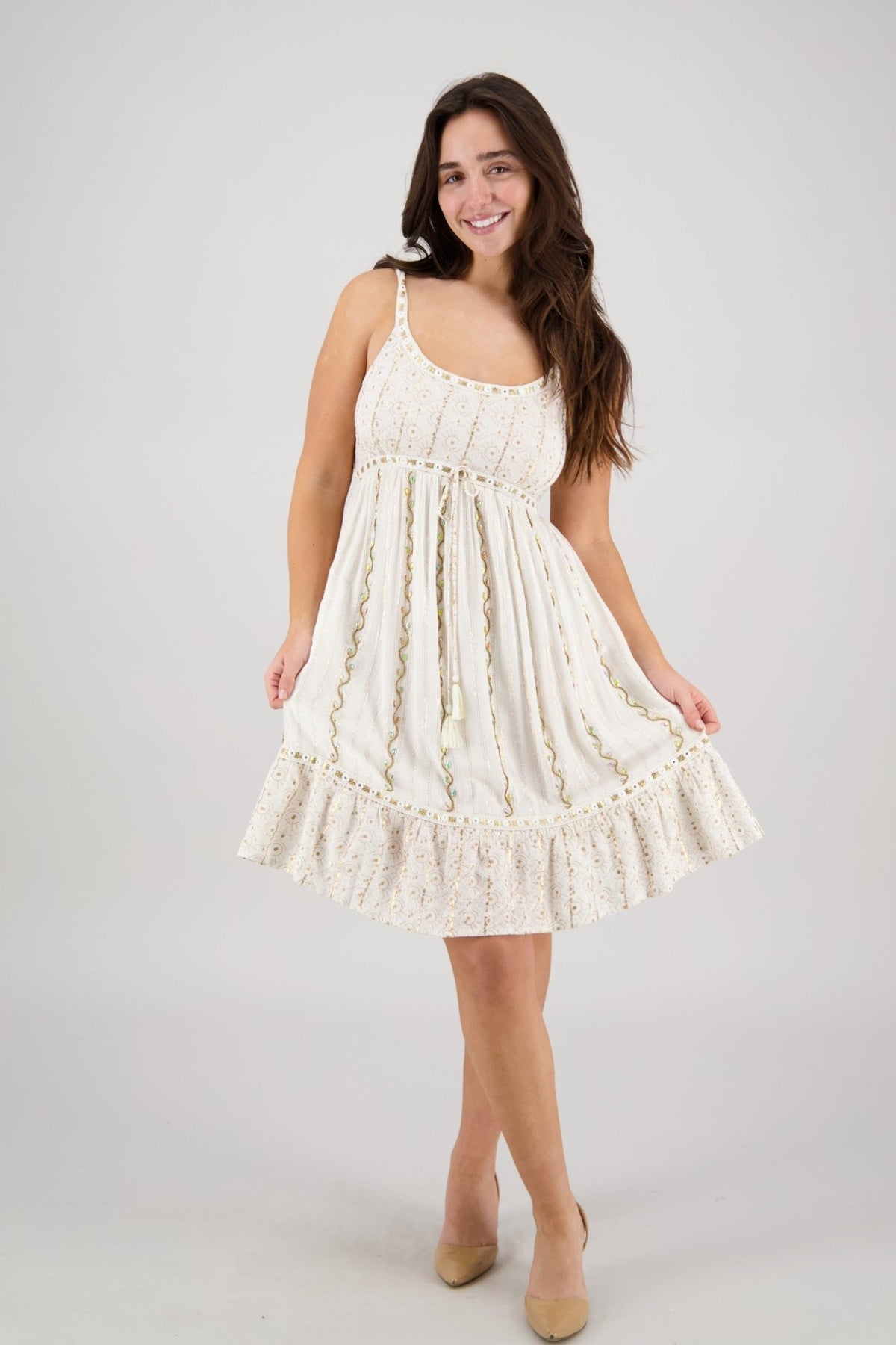 Sita Midi Sundress 25144 - Advance Apparels Inc