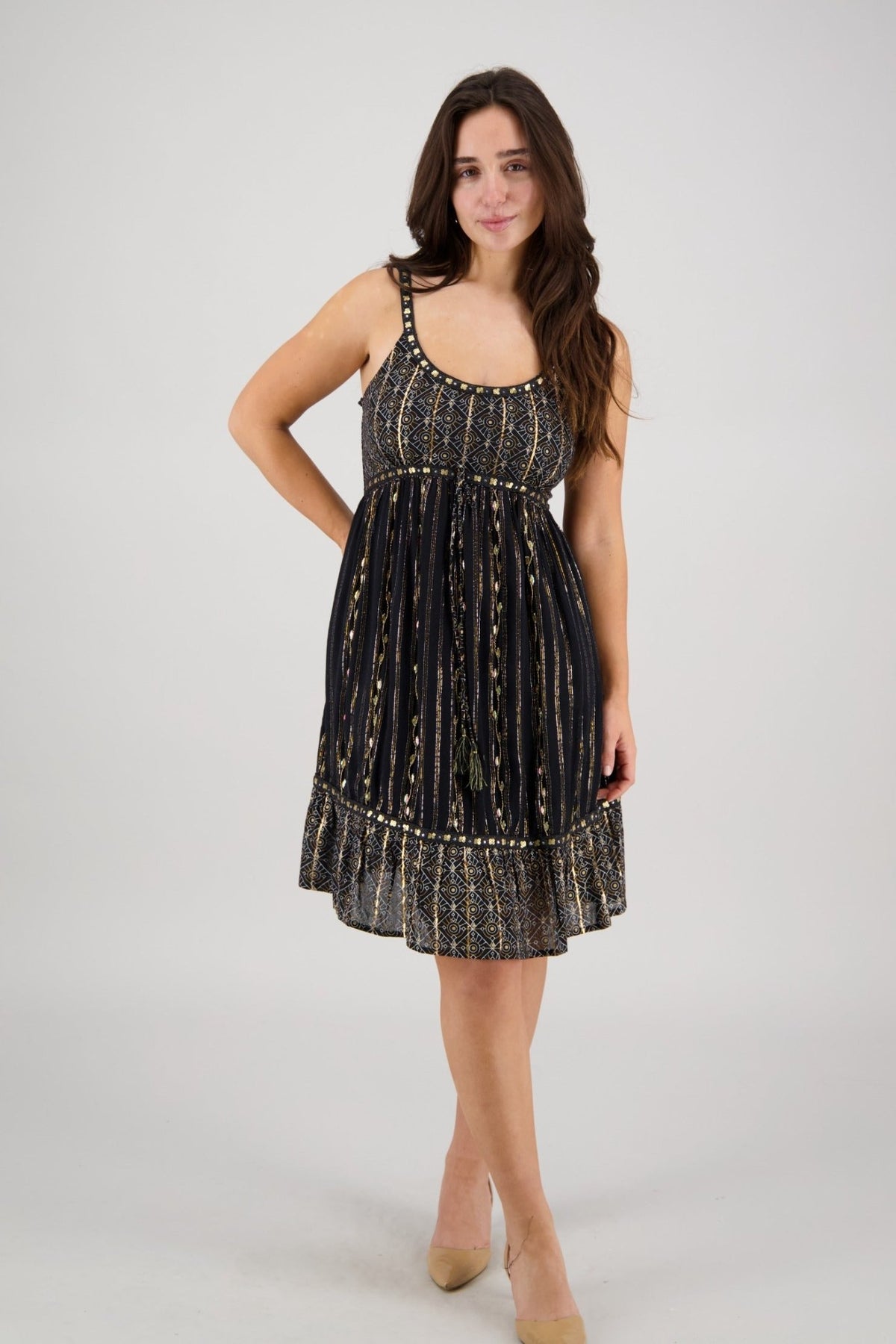 Sita Midi Sundress 25144 - Advance Apparels Inc