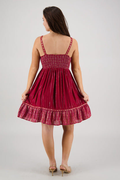 Sita Midi Sundress 25144 - Advance Apparels Inc