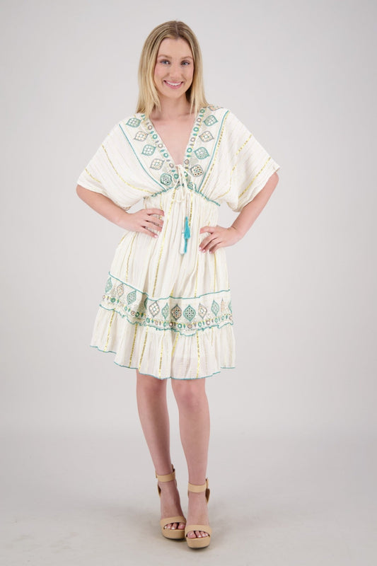 Solstice Kaftan Dress 25245 - Advance Apparels Inc