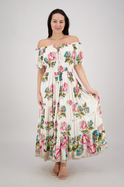 Sonali Off Shoulder Maxi 24995 - Advance Apparels Inc
