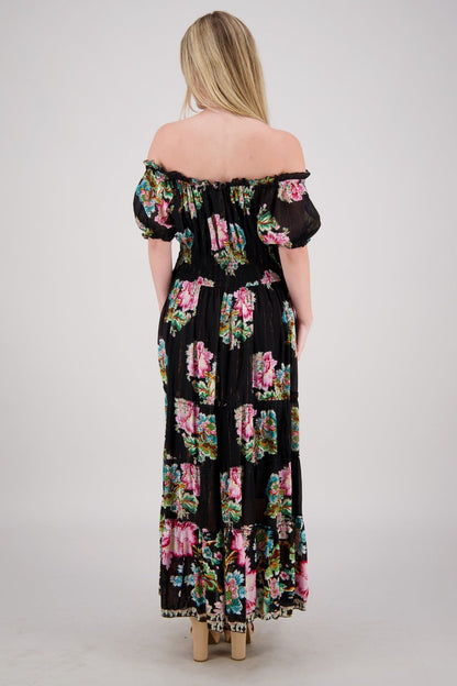 Sonali Off Shoulder Maxi 24995 - Advance Apparels Inc