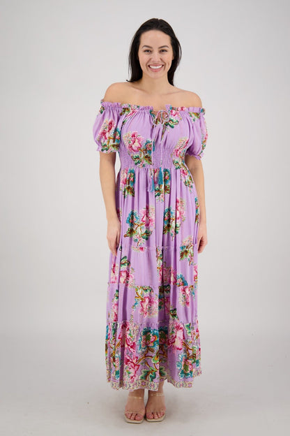 Sonali Off Shoulder Maxi 24995 - Advance Apparels Inc