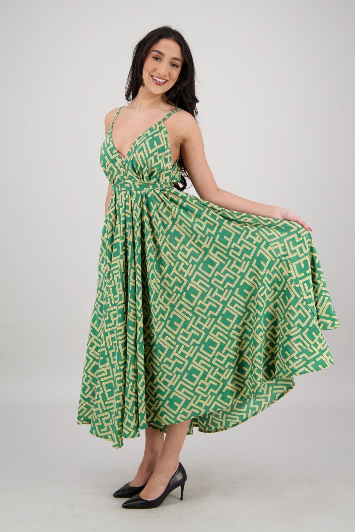 The Zaria Maxi Dress - Labyrinth AB - 16111 - Advance Apparels Inc