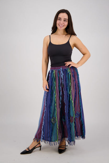 Threaded Fringe Skirt PAT-3517 - Advance Apparels Inc
