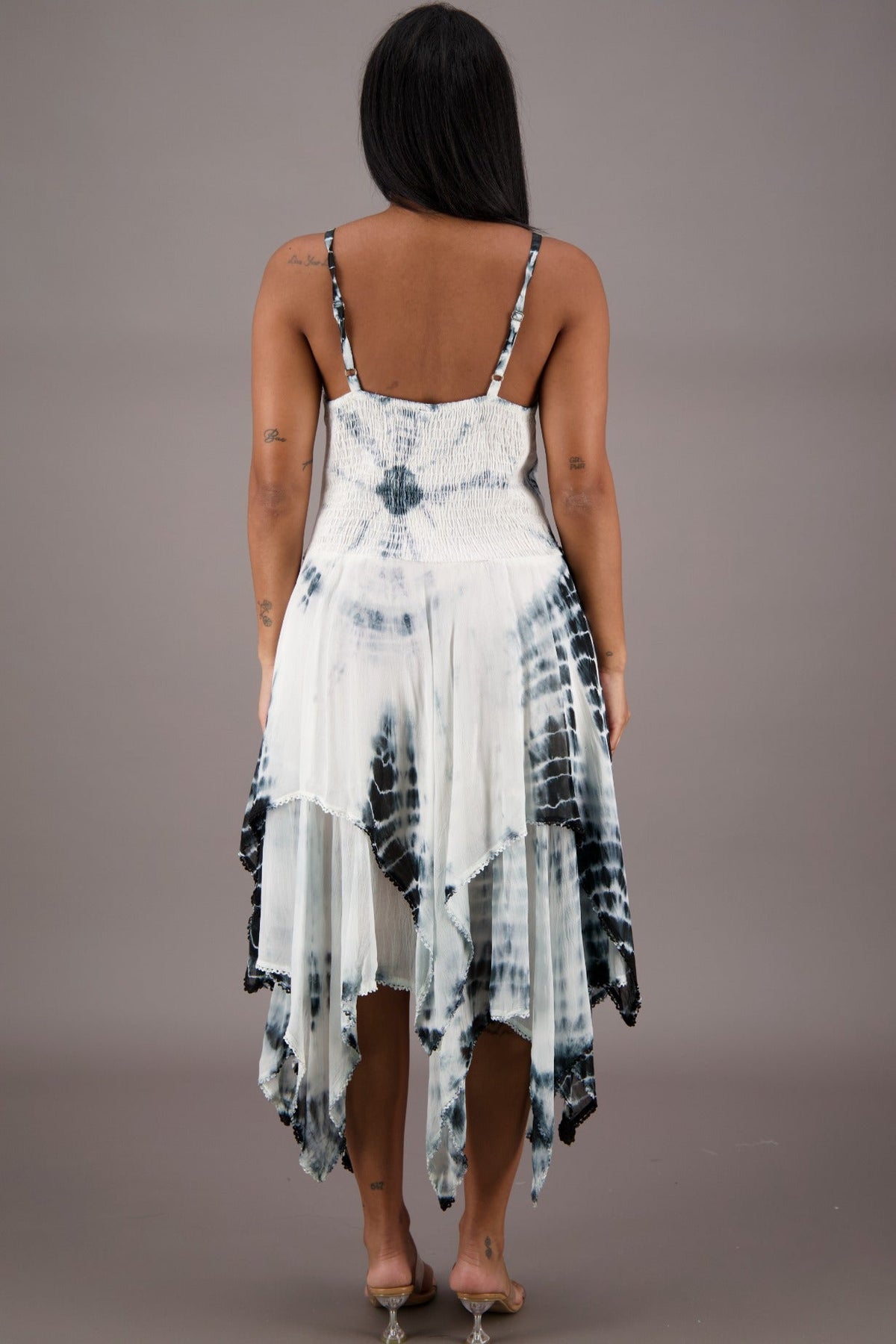Tie-Dye Corset Fairytale Dress 209 - Advance Apparels Inc