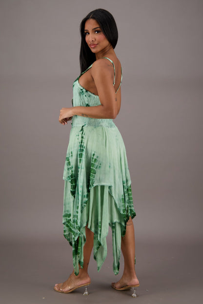 Tie-Dye Corset Fairytale Dress 209 - Advance Apparels Inc