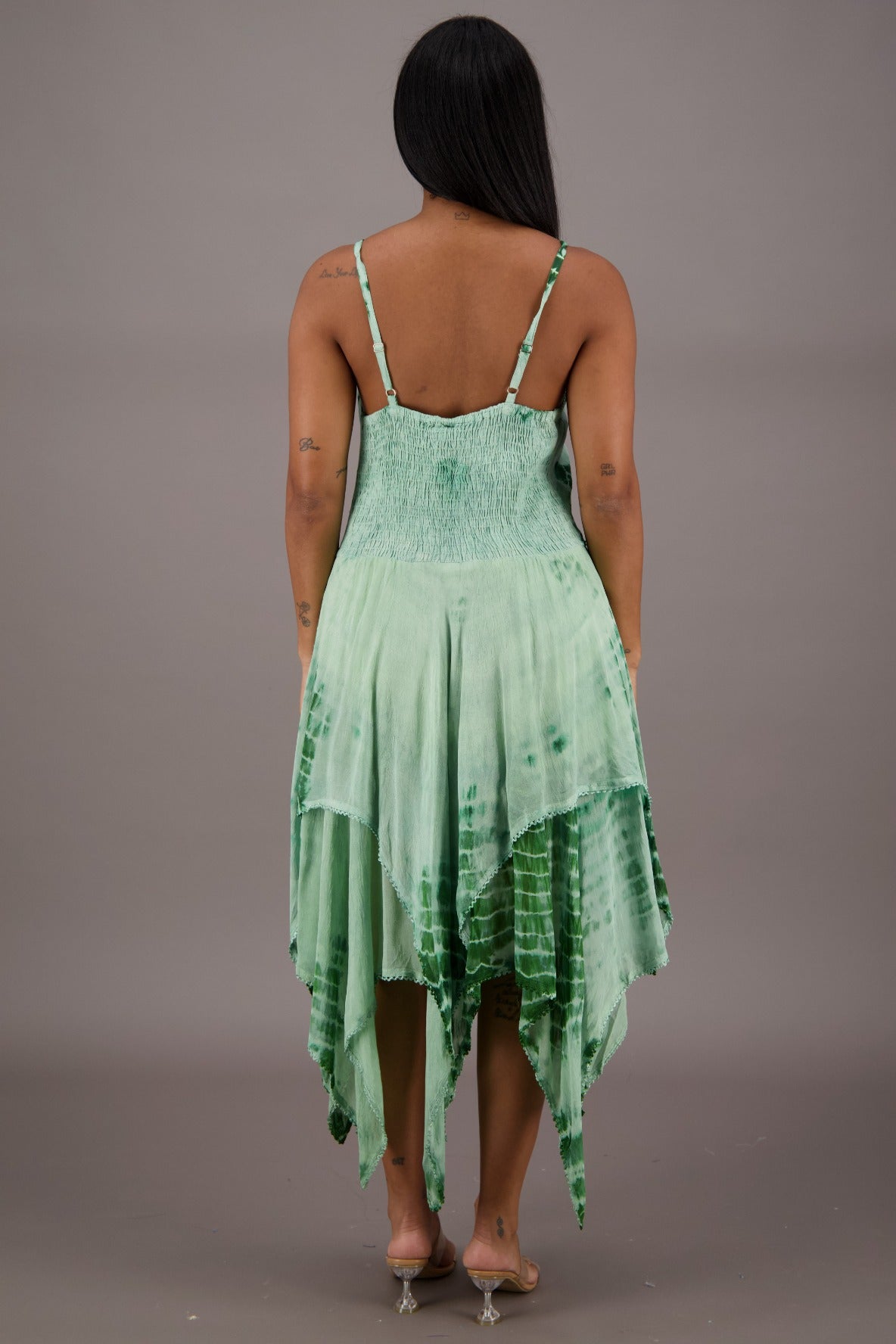 Tie-Dye Corset Fairytale Dress 209 - Advance Apparels Inc