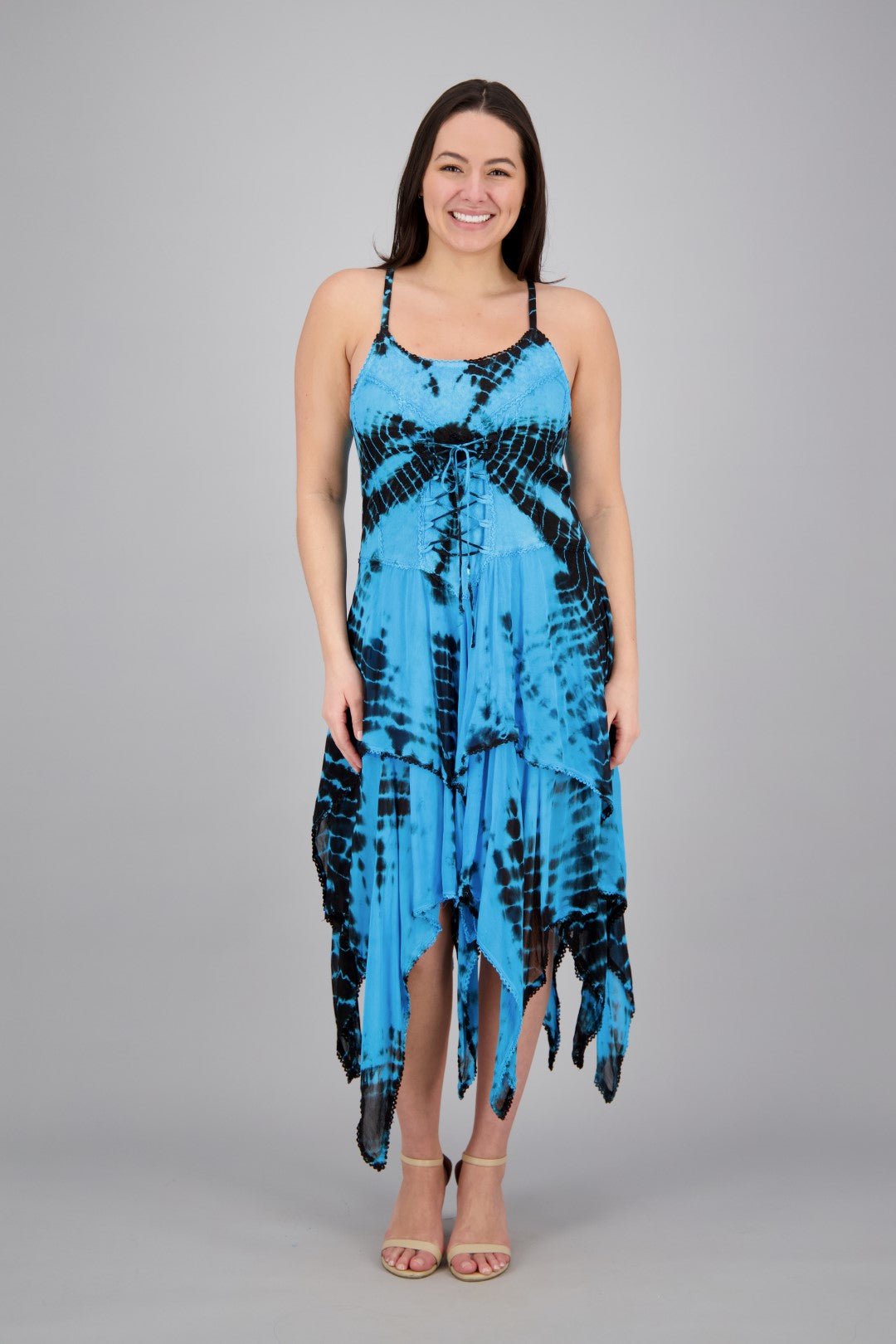 Tie-Dye Corset Fairytale Dress 209 - Advance Apparels Inc