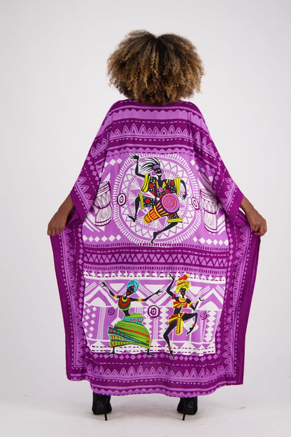 Tribal Print Kaftan KAF-1044 - Advance Apparels Inc