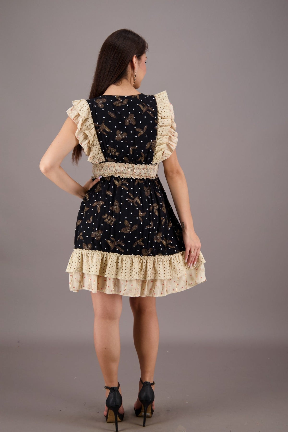 Wanderlight Flutter Dress 24724 - Advance Apparels Inc