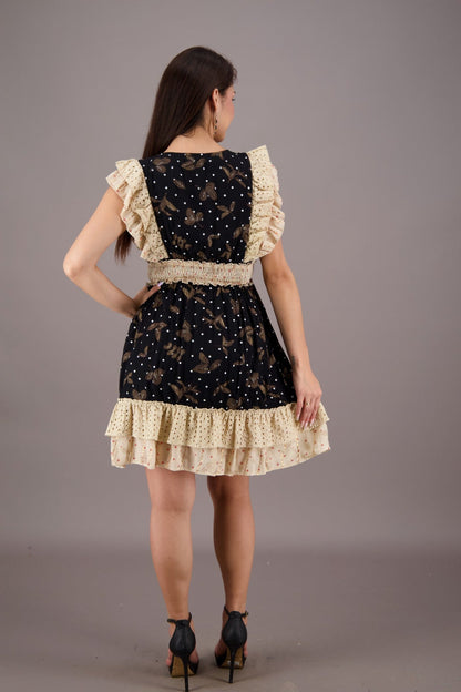 Wanderlight Flutter Dress 24724 - Advance Apparels Inc