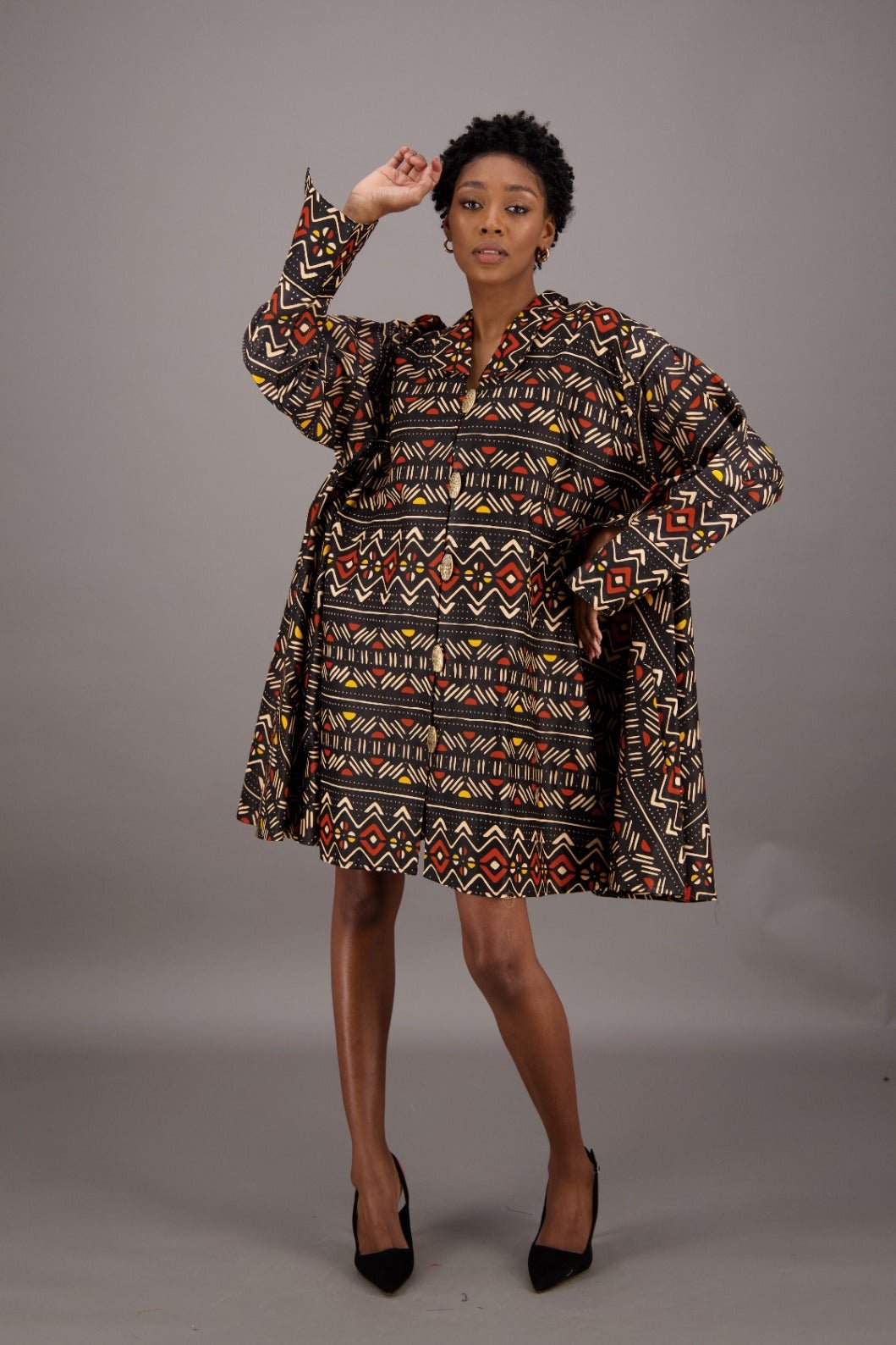 Zulu Heritage Swing Dress AD - 25040 - 257 - Advance Apparels Inc
