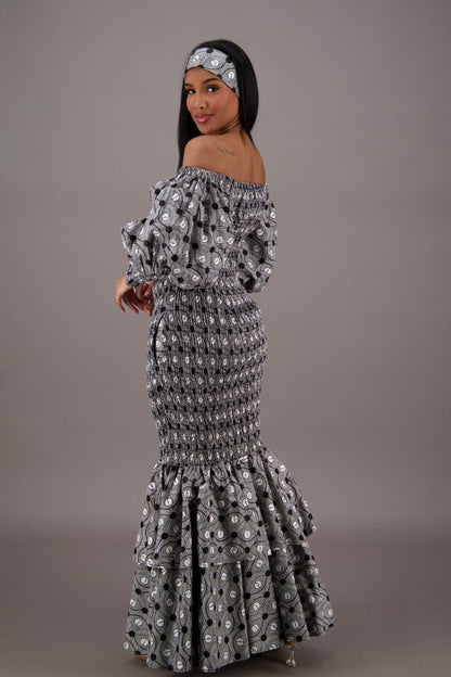 Zuri Elegance Mermaid Dress AD - 25056 - 259 - Advance Apparels Inc