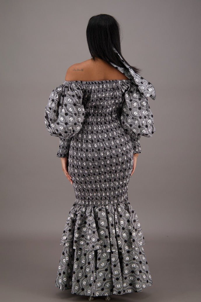 Zuri Elegance Mermaid Dress AD - 25056 - 259 - Advance Apparels Inc