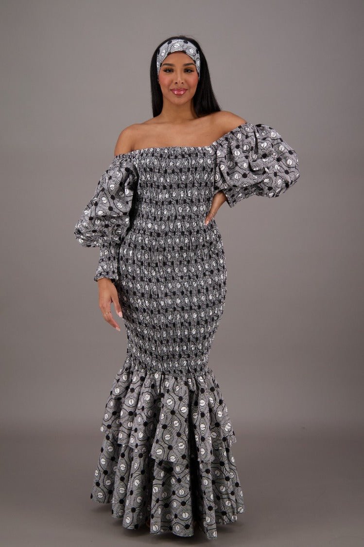 Zuri Elegance Mermaid Dress AD - 25056 - 259 - Advance Apparels Inc