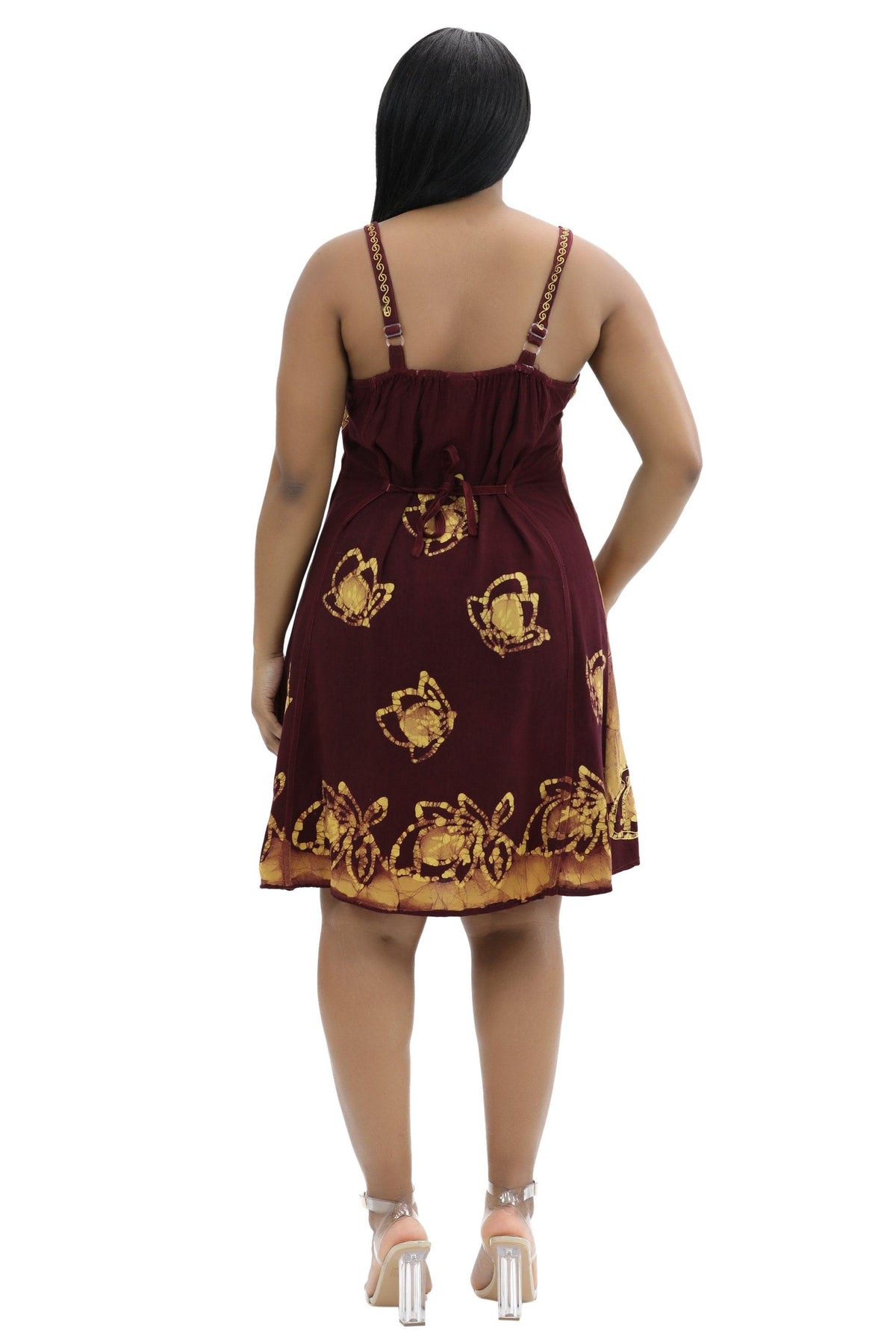 Batik Block Print Dress 54A-BATIK - Advance Apparels Inc