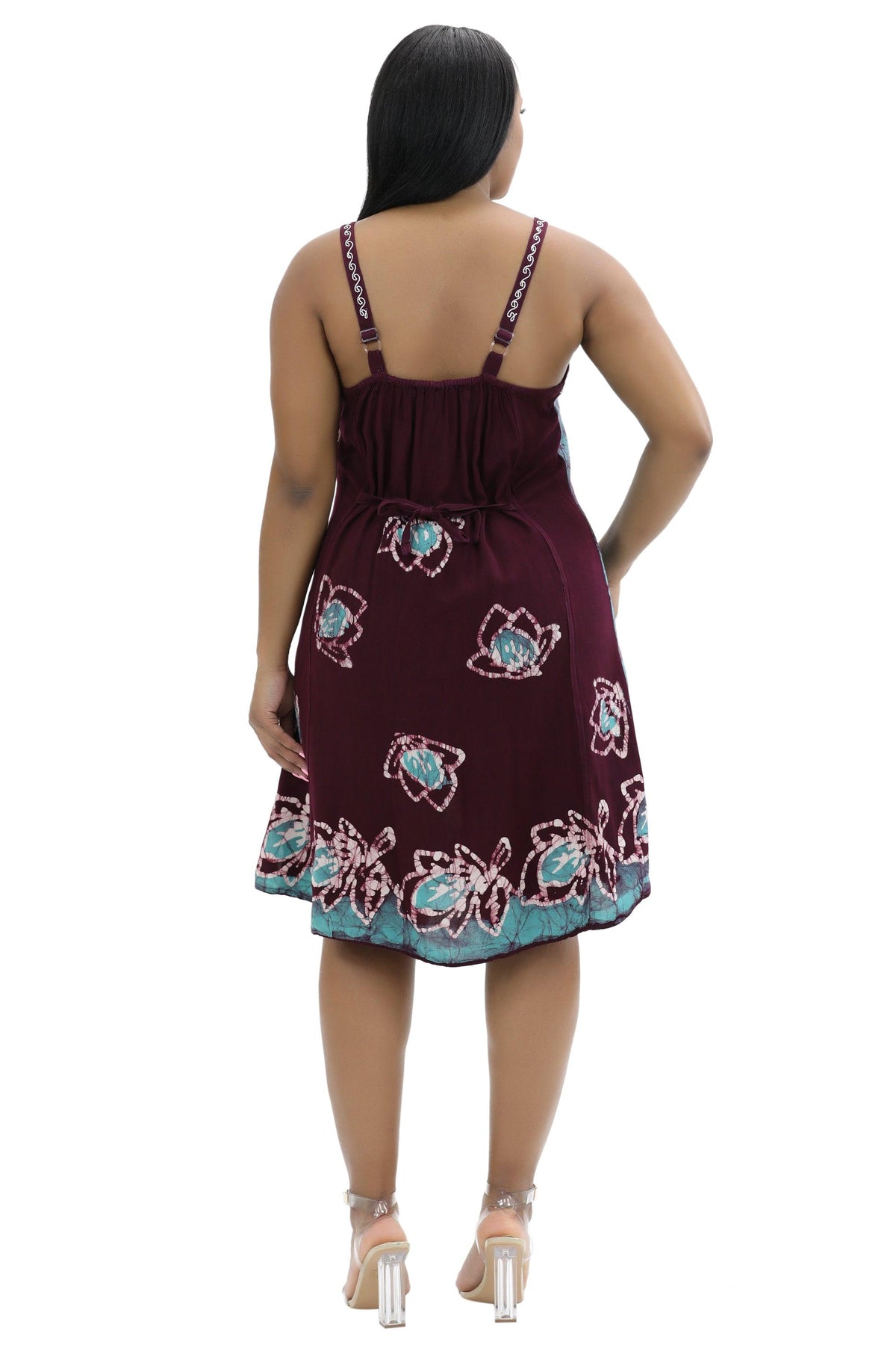 Batik Block Print Dress 54A-BATIK - Advance Apparels Inc